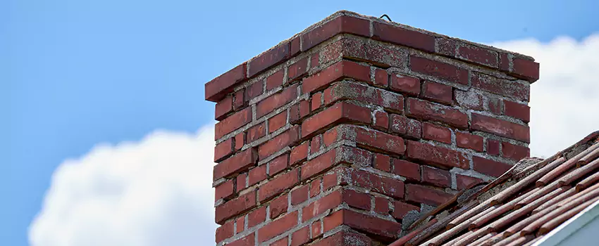 Brick Chimney Flue Installation in Morganton, NC