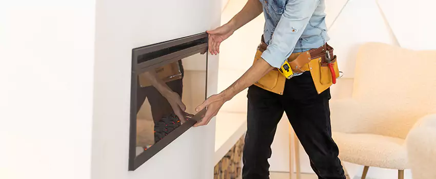 Metal Fireplace Installation in Morganton, North Carolina