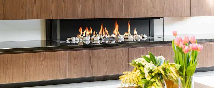 Double-height Fireplace Design Refurbishment in Morganton, North Carolina